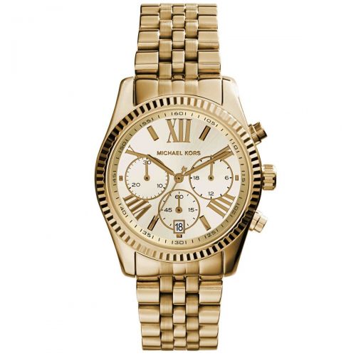 Michael Kors Lexington orologio cronografo donna golden MK5556