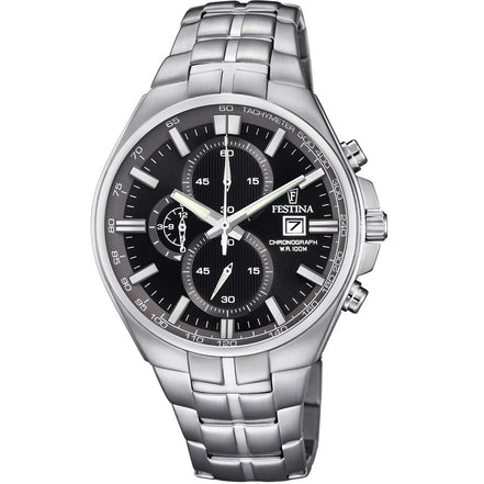 Festina Timeless Chronograph orologio uomo nero F6862/4