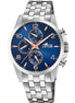 Lotus Chrono orologio 41mm cronografo uomo in acciaio 18629/2