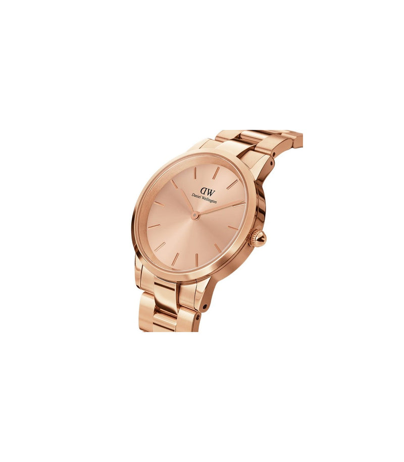 Daniel Wellington Iconic Link Unitone orologio donna rosa 28mm DW00100401