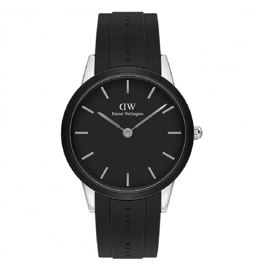 Daniel Wellington Iconic Motion orologio uomo nero/silver 40mm DW00100436