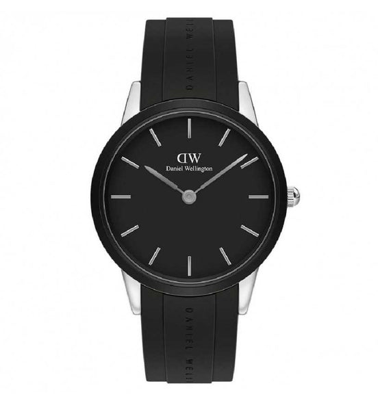 Daniel Wellington Iconic Motion orologio uomo nero/silver 40mm DW00100436