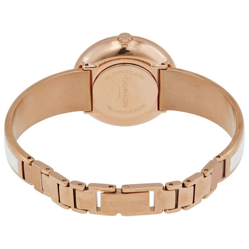 Calvin Klein Seduce orologio donna rosa/bianco K4E2N616