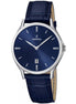 Festina Classics orologio in pelle uomo blu F16745/3
