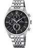 Festina Timeless Chronograph orologio uomo silver/nero F20285/4