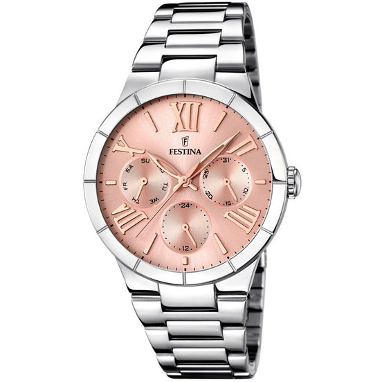 Festina Boyfriend rosè bracciale in acciaio donna F16716/3