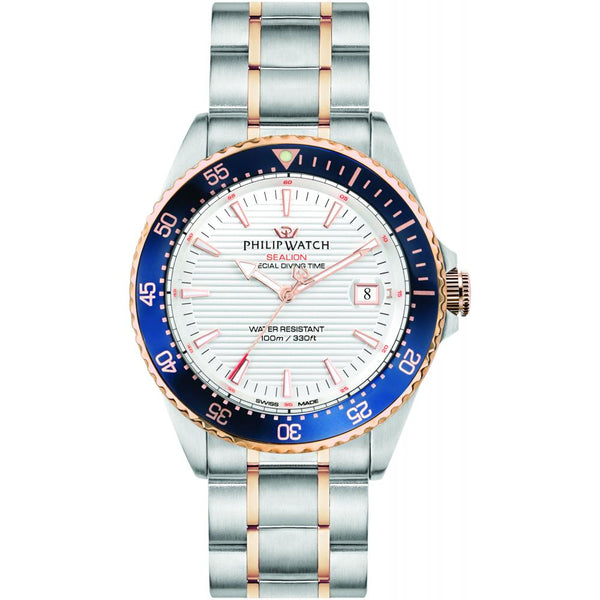 Philip Watch Sealion orologio uomo blu/bianco R8253209001