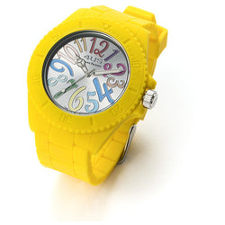 Cesare Paciotti 4US Rubber orologio unisex in silicone giallo T4RB220
