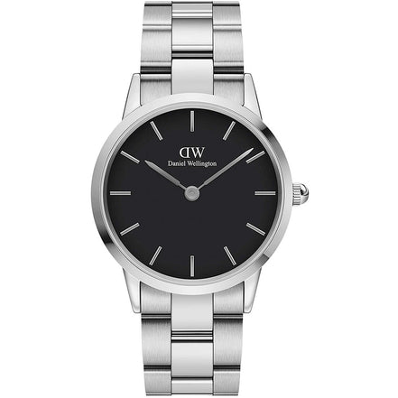 Daniel Wellington Iconic Link orologio donna nero 28mm Dw00100208