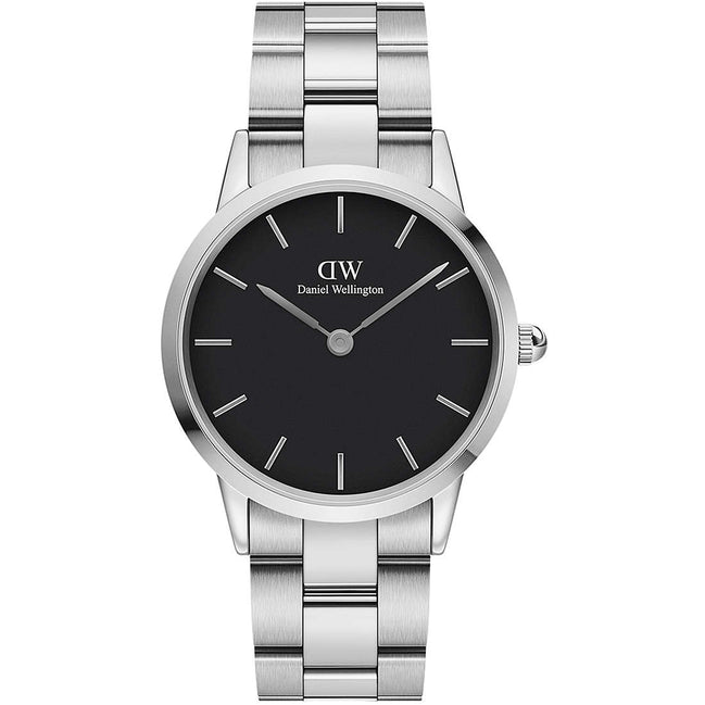 Daniel Wellington Iconic Link orologio donna nero 28mm Dw00100208