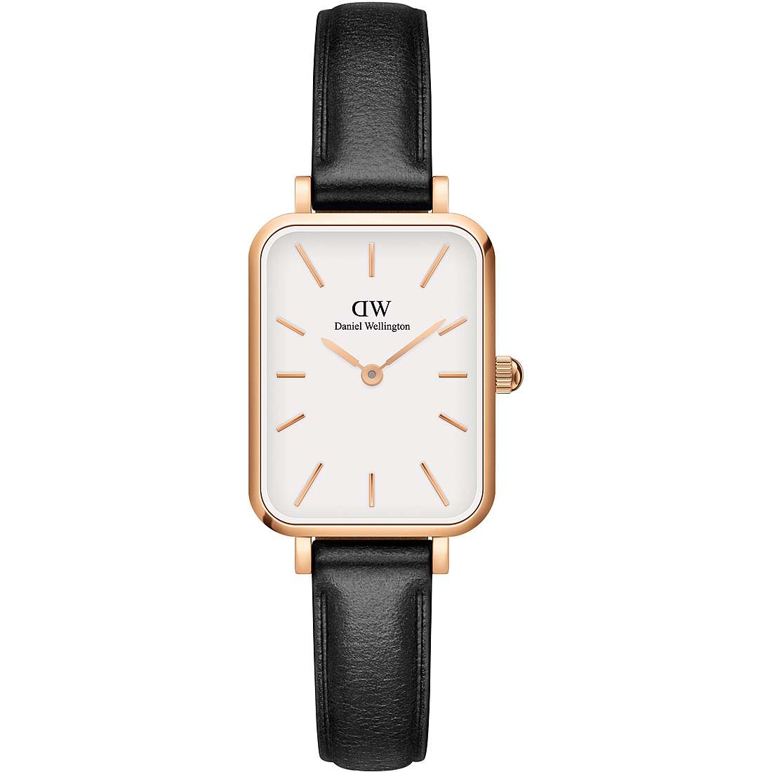 Daniel Wellington Quadro Sheffield orologio donna nero/bianco 20x26 DW00100434