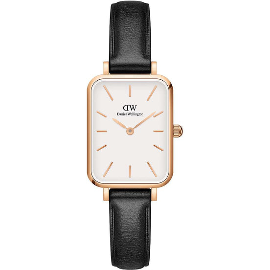Daniel Wellington Quadro Sheffield orologio donna nero/bianco 20x26 DW00100434
