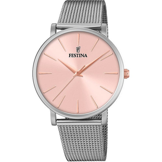 Festina Boyfriend orologio solo tempo donna rosa F20475/2