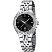 Festina Mademoiselle orologio solo tempo donna acciaio/nero F16867-2