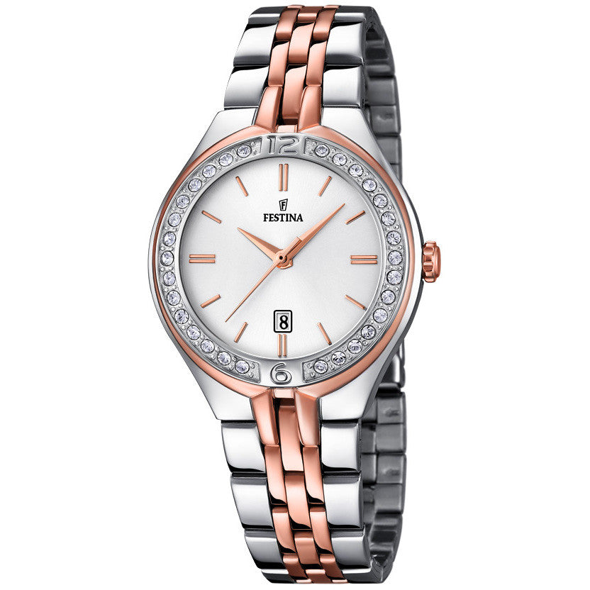Festina Mademoiselle orologio donna silver/golden F16868/2