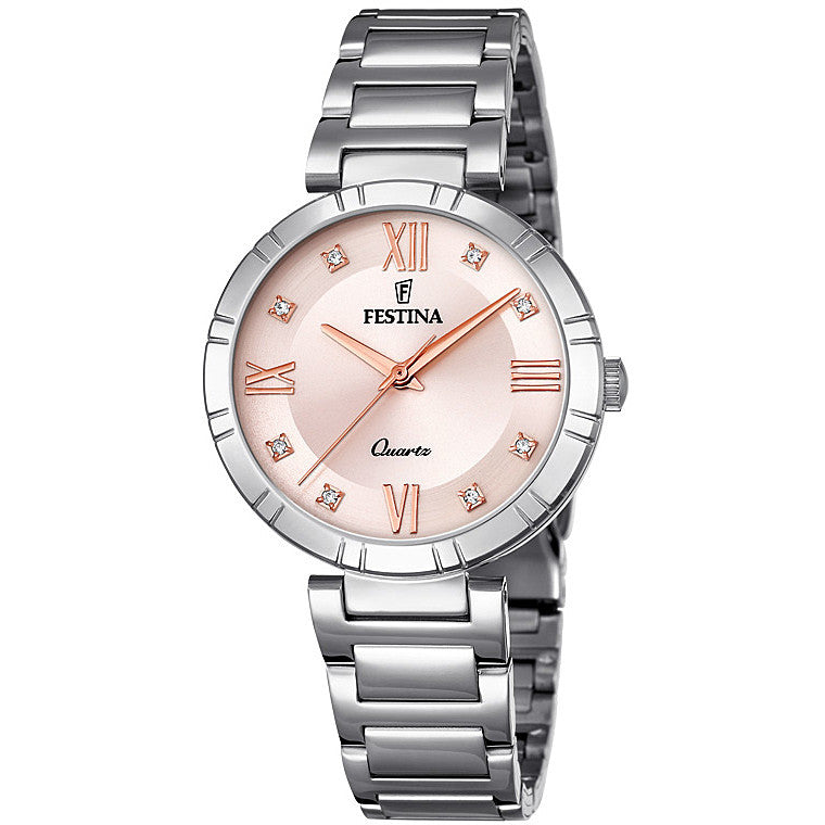 Festina Mademoiselle orologio solo tempo donna rosa F16936/C