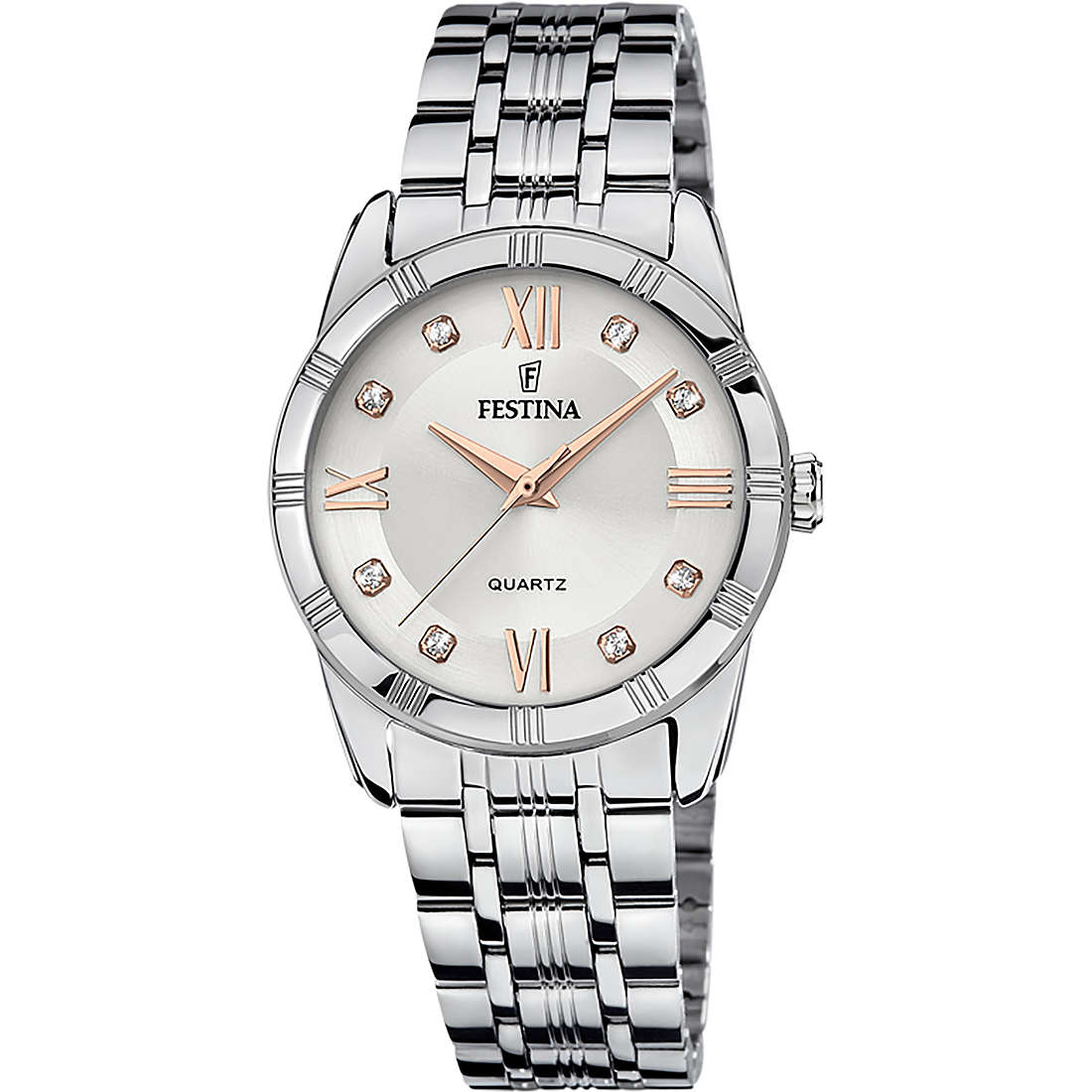 Festina Mademoiselle orologio donna silver/rosa F16940/B