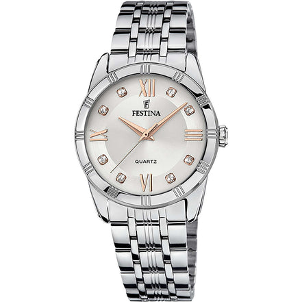 Festina Mademoiselle orologio donna silver/rosa F16940/B