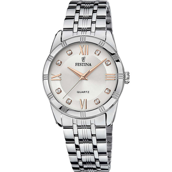 Festina Mademoiselle orologio donna silver/rosa F16940/B