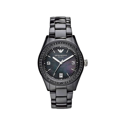 Emporio Armani Ceramica orologio donna nero AR1423