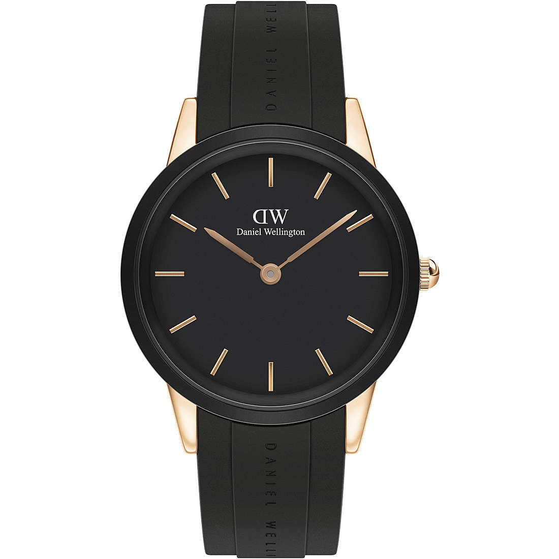 Daniel Wellington Iconic Motion orologio uomo nero/gold 40mm DW00100425