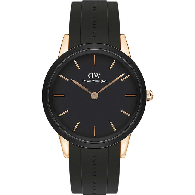 Daniel Wellington Iconic Motion orologio uomo nero/gold 40mm DW00100425