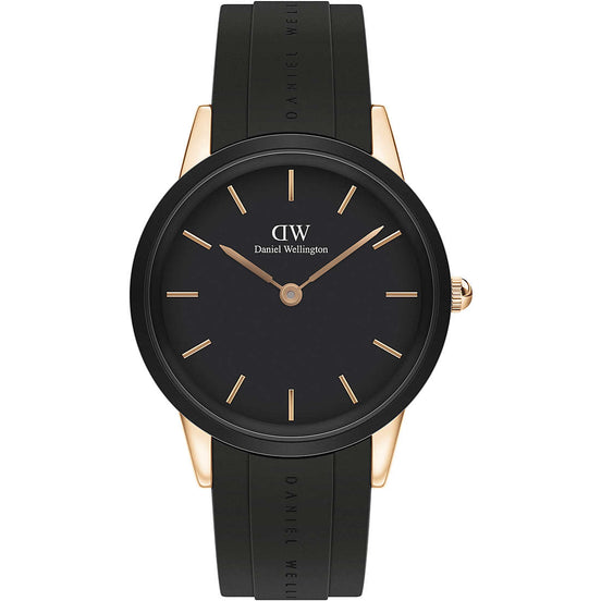 Daniel Wellington Iconic Motion orologio uomo nero/gold 40mm DW00100425