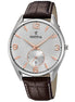 Festina Retro orologio uomo pelle bianco/marrone F6857/7