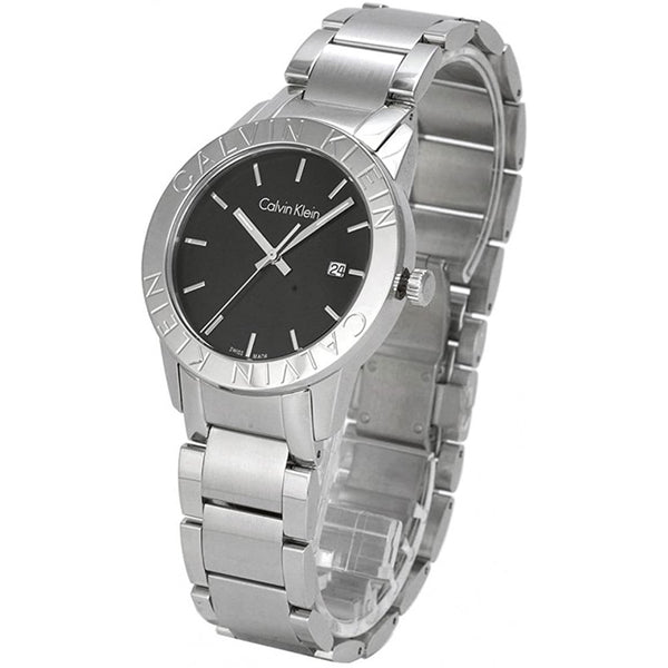 Calvin Klein Steady orologio unisex acciaio/nero K7Q21141