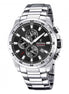 Festina Chrono Sport nero bracciale in acciaio uomo F20463/4