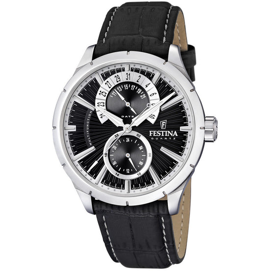 Festina Retro orologio multifunzione uomo nero/bianco F16573/3