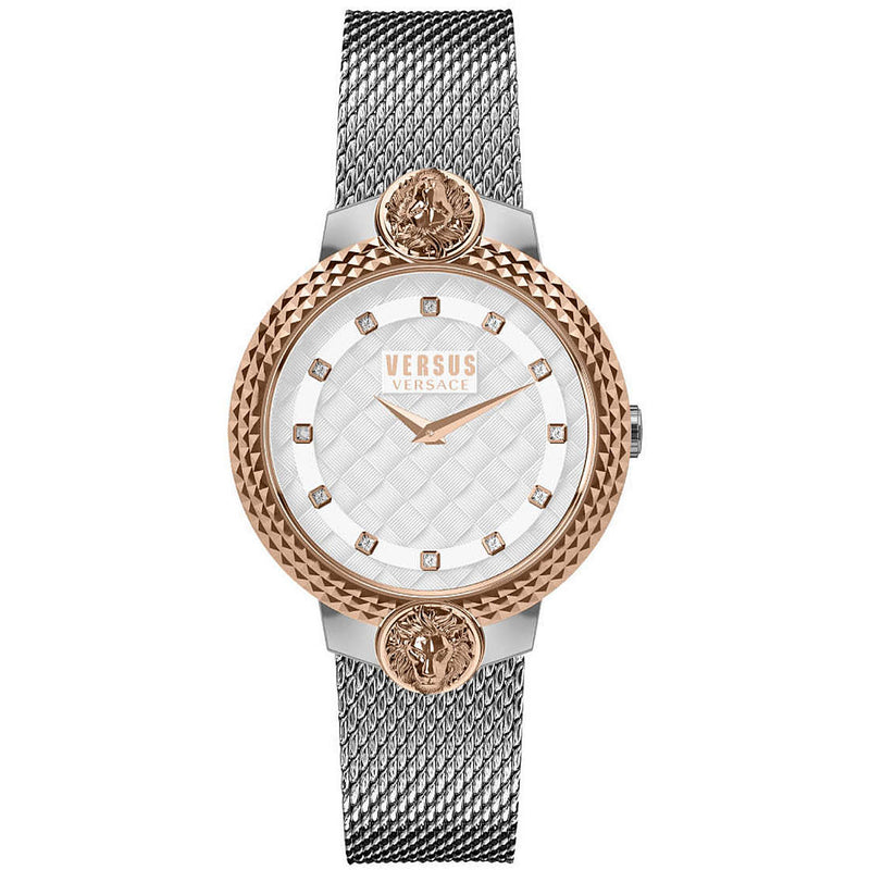 Versace Versus Mouffetard orologio donna bianco argento VSPLK1520